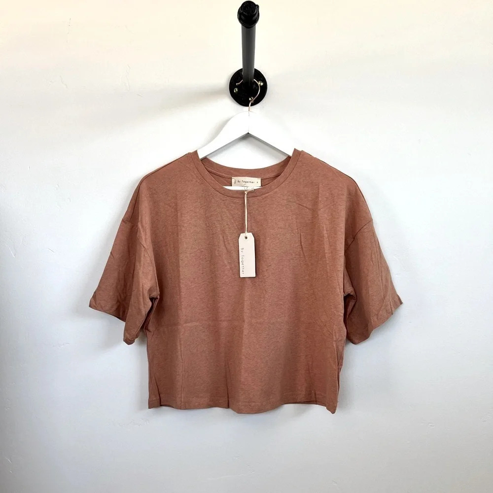 By Together Cropped Tee (NWT)